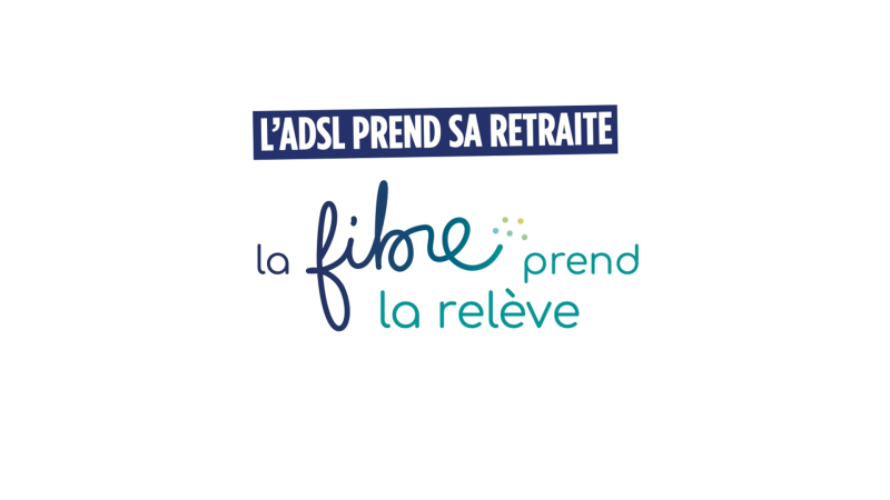 Communiqué de presse : la fibre prend la relève
