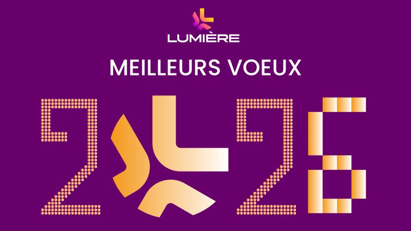 Lumière vous souhaite une belle année 2026 ✨